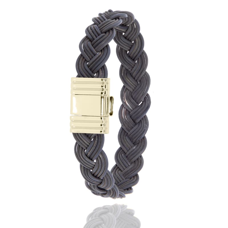 Bracelet Inyati Tressé Tout Or