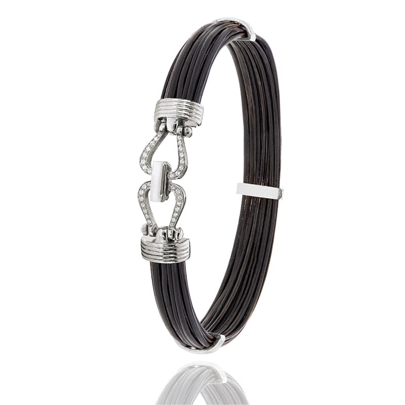 Bracelet Sandfontein Diamant & Platine
