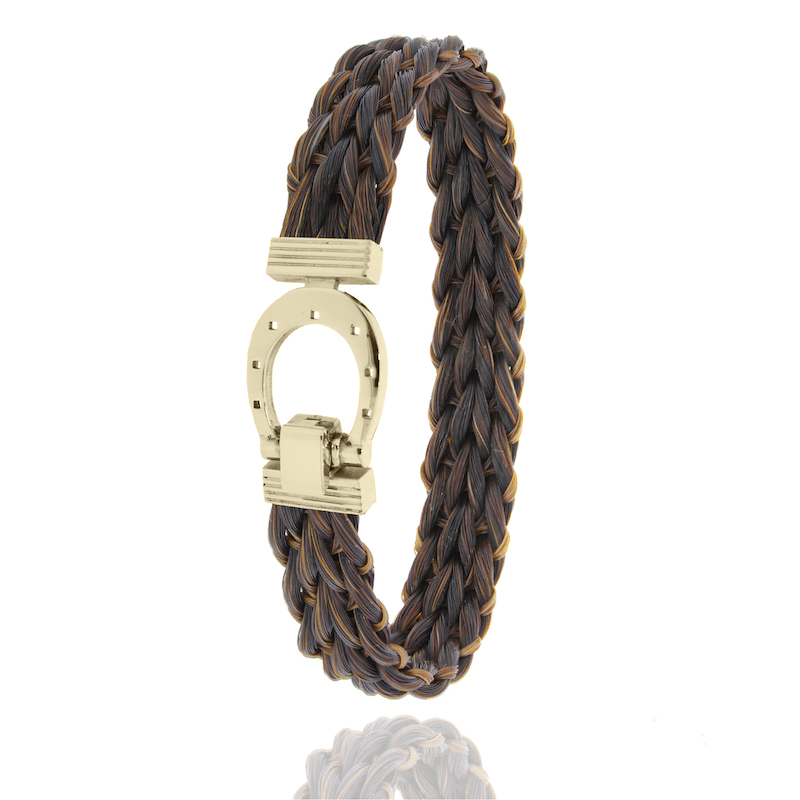 Bracelet Mustang Tout Or Personnalisé