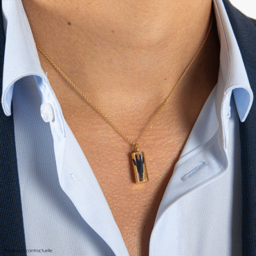 Pendentif Mini Nhutlwa Or – Image 5